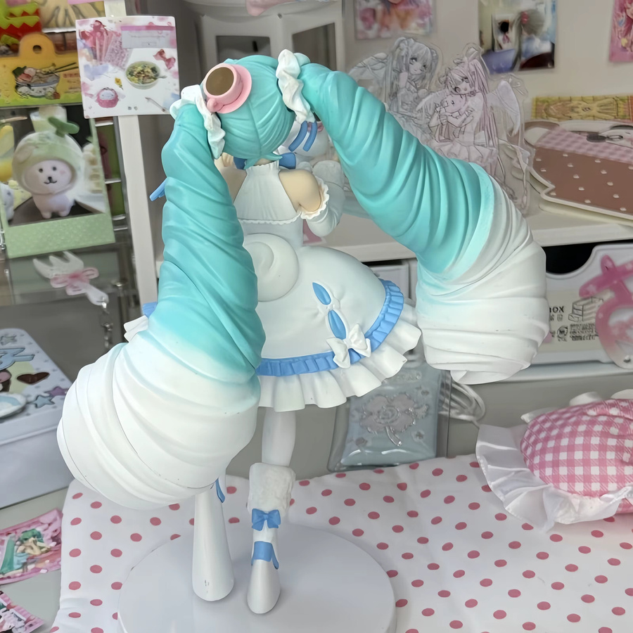 Sega Hatsune Miku Cinnamoroll Actionfigur, Kunststoff, Blau - Bild 3