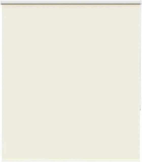 vidaXL Verdunkelungsrollo aus Polyester in Cremeweiß, B: 125 cm, H: 150 cm - Bild 1