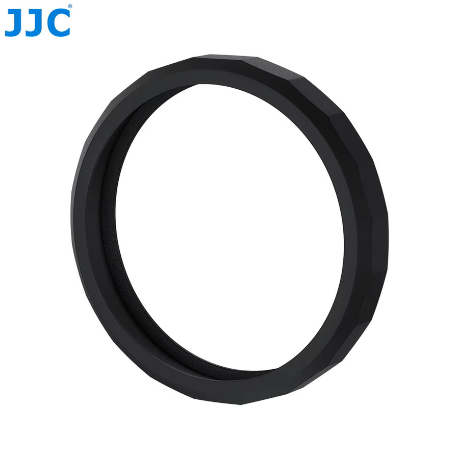 JJC Metall-Objektivdeckel mit Silikon-Schutzring für DJI OSMO Action 6 in Schwarz - Bild 2