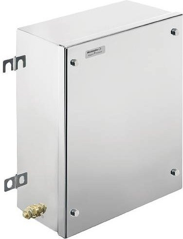 Weidmüller Wand-Gehäuse KTB FS 352615 S4E4 aus Edelstahl in Silber, B/T/H: 26,0 x 35,0 x 15,0 cm - Bild 1