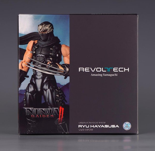 KO-Fabrik Amazing Yamaguchi Ninja Gaiden Ryu Action-Figur, Schwarz, ab 14 Jahren - Bild 1