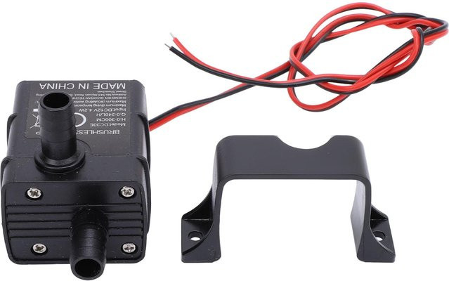 GoolRC Bürstenlose DC12V Tauchwasserpumpe IP68 Wasserdicht in Schwarz mit 240L/H Förderleistung und 300cm Förderhöhe - Bild 1