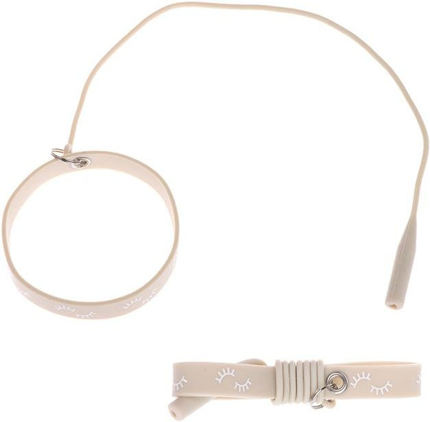 Love Home Garden Handgelenk-Armband Silikon, beige - Bild 1