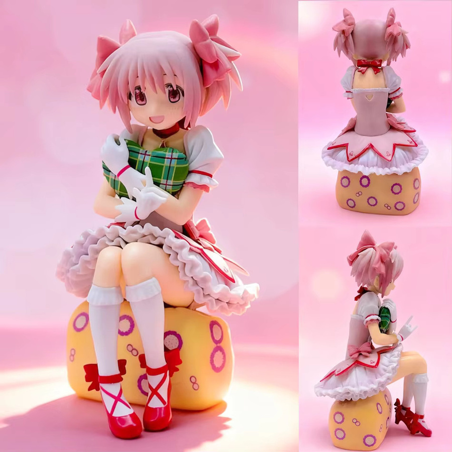Magical Girl Kaname Madoka Standing/Sitting Cute Collectible Series Figur, Einzelfigur - Bild 1
