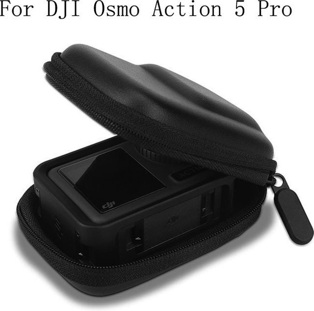 DJI Mini Reise-Tragetasche und wasserdichte Schutzhülle für Osmo Action 6, Osmo Action 5 Pro, DJI Action 4 und DJI Action 3 in Schwarz - Bild 1