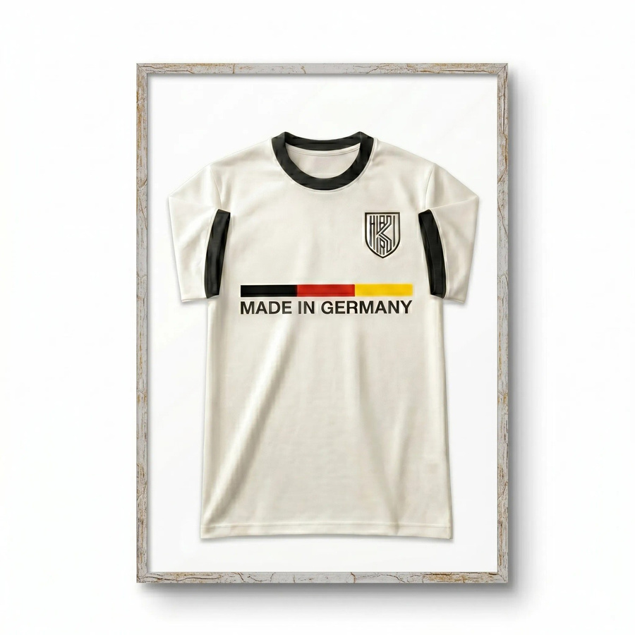 K-Möbel Echtholz Trikot Rahmen in Silber, Breite: 60 cm, Höhe: 80 cm - Bild 1