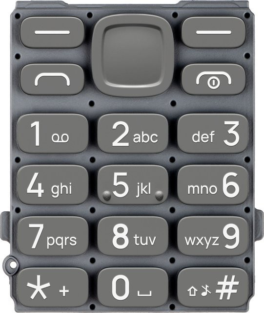 HMD 130 Music Lateinische Tastatur in Grau - Bild 1