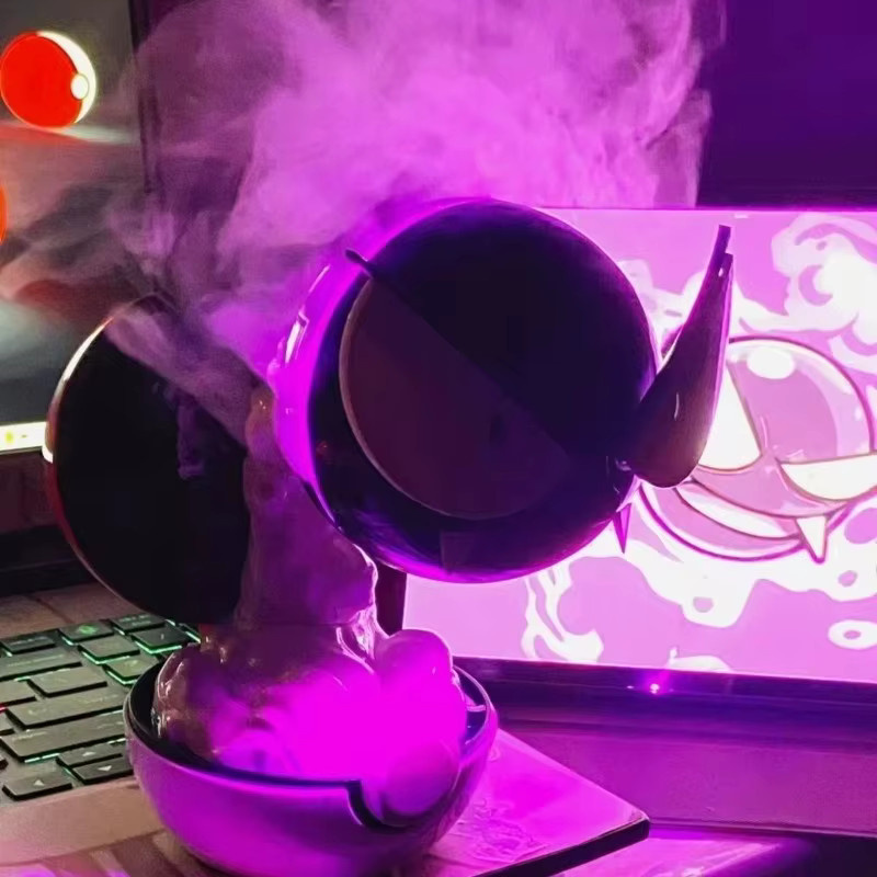 Bandai Pokemon Gastly Luftbefeuchter mit LED Lampe und Spray Funktion für den Schreibtisch - Bild 2