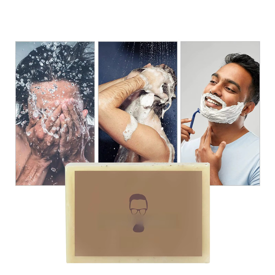 GZE 3-in-1 Pflegeseife für Körper und Gesicht, Herren - Bild 6