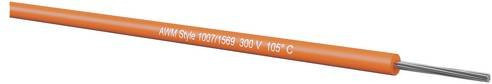 Kabeltronik Schaltlitze 1 x 0,34 mm² Orange 500 m - Bild 1