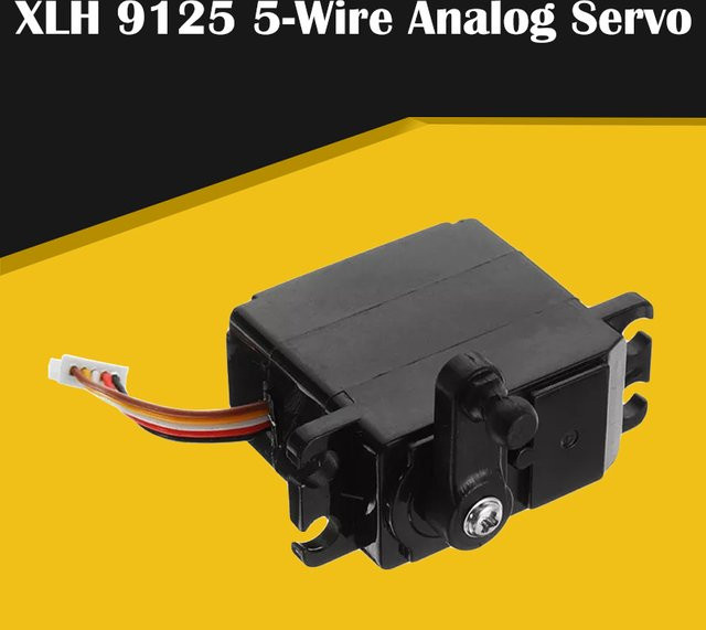 Xinlehong 5-Draht-Servo mit Kunststoffgetriebe, für 1/10 Hochgeschwindigkeits-Fernbedienungs-Auto-LKW - Bild 1
