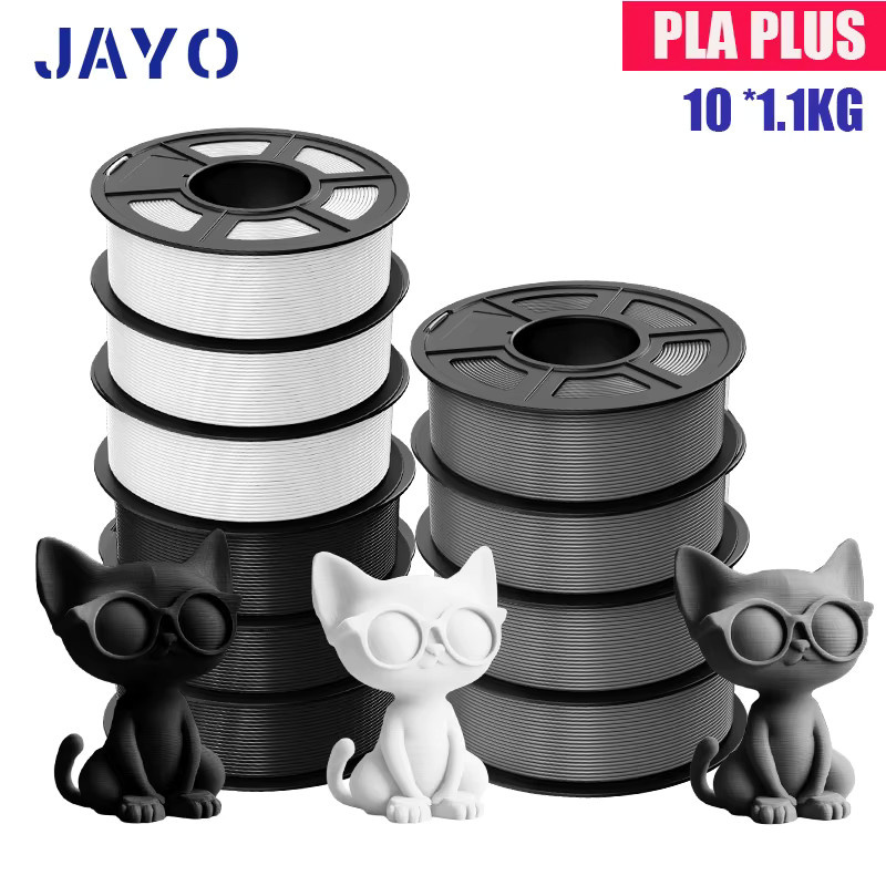 JAYO PETG PLA Plus Filament 1,75mm Set 10 Rollen für FDM 3D-Druck in verschiedenen Farben - Bild 6
