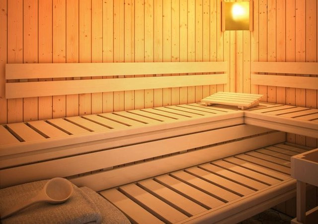 Karibu Bankblende und Rückenlehnen-Set aus Espenholz in Beige und Braun - Bild 1