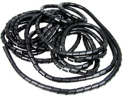 Heitronic Kabelschlauch in Schwarz - Bild 1