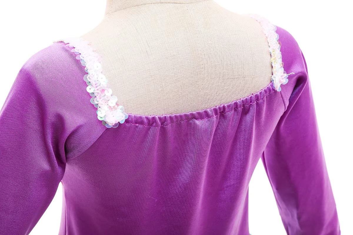 MESOQ Kleine Meerjungfrau Kostüm, Prinzessin Kleid, Mädchen, Textil - Bild 2