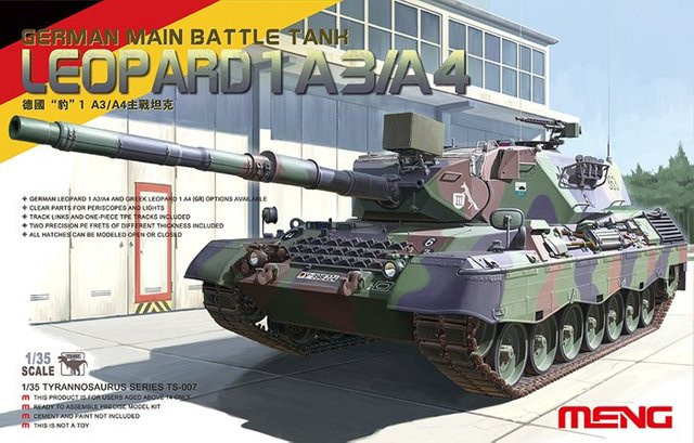 MENG Models German Main Battle Tank Leopard 1, Fahrzeug, ab 14 Jahren - Bild 1