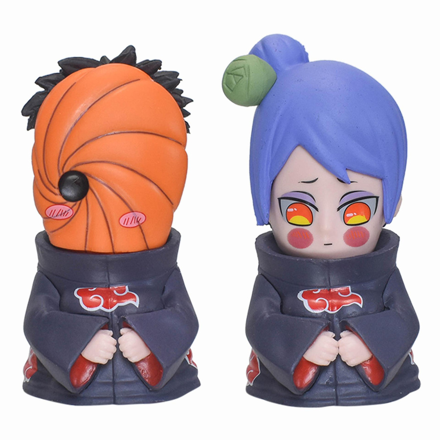 Yiran toy 1 Naruto Actionfiguren Q Version Akatsuki Itachi Pain Obito 6-teiliges Set - Bild 4