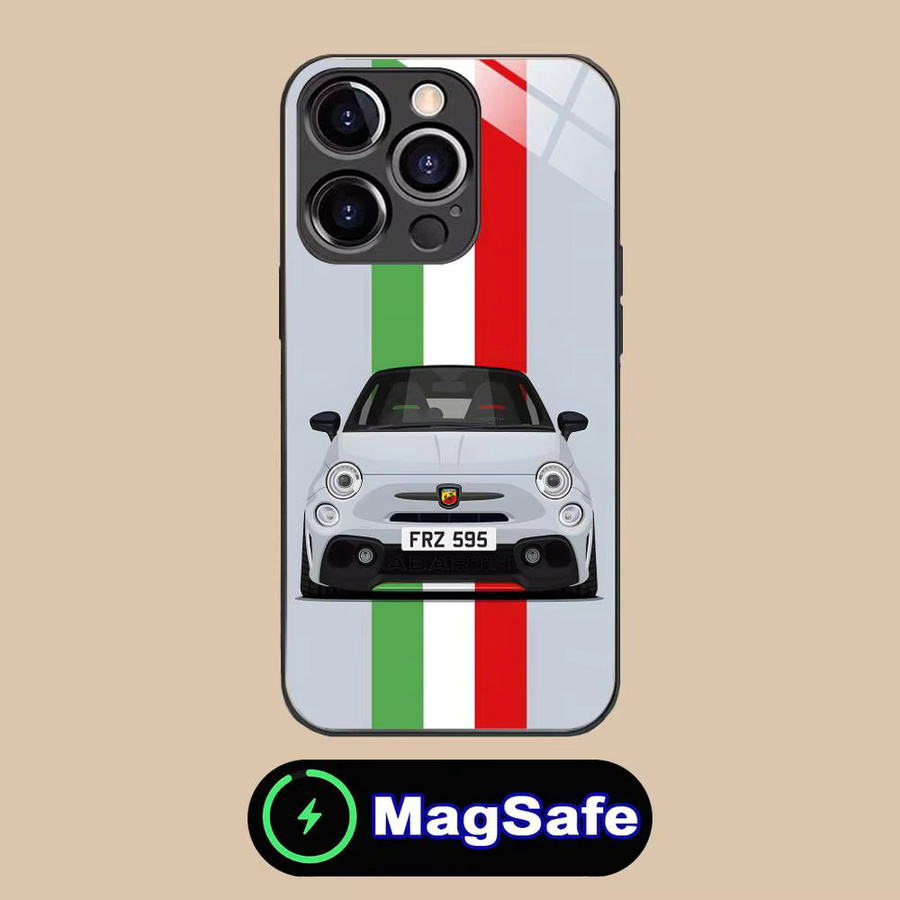 Ethanoch Luxus Handyhülle mit MagSafe Glas für iPhone 17 16 15 14 13 12 11 Pro Max Plus Mini in Multicolor und Schwarz - Bild 2