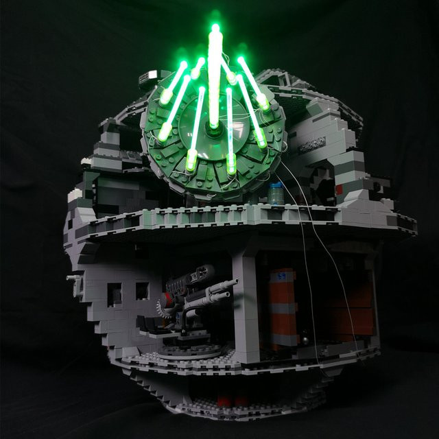 LEGO LED-Beleuchtungsset, kompatibel mit Death Star II, ohne Bausteine - Bild 1
