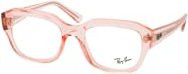 Ray-Ban RX 7225 Korrektionsbrille, Vollrand, quadratisch, pink, Damen, Kunststoff - Bild 1