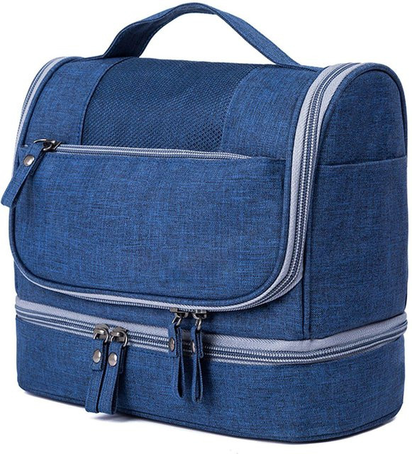 OutsideWorld Make-up-Tasche, wasserdicht, navy blau, Unisex - Bild 1