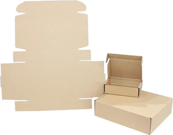 20 Stück Kraftpapier-Geschenkboxen in Braun für Hochzeiten und Partys - Bild 1