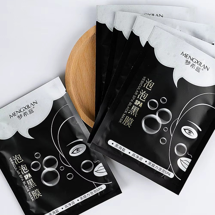 MERCILEN Breath Bubble Mask Bambuskohle-Schwarzmaske für das Gesicht - Bild 5