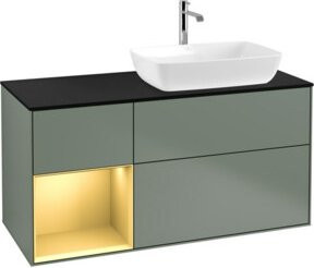 V&B Waschtischunterschrank Finion in Lackausführung, Breite: 120 cm, Tiefe: 50,1 cm, Höhe: 50,1 cm - Bild 1