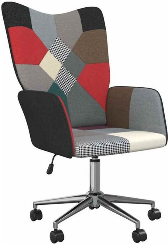 vidaxl Relaxsessel Patchwork Stoff in Bunt im Bohemian Design - Bild 1