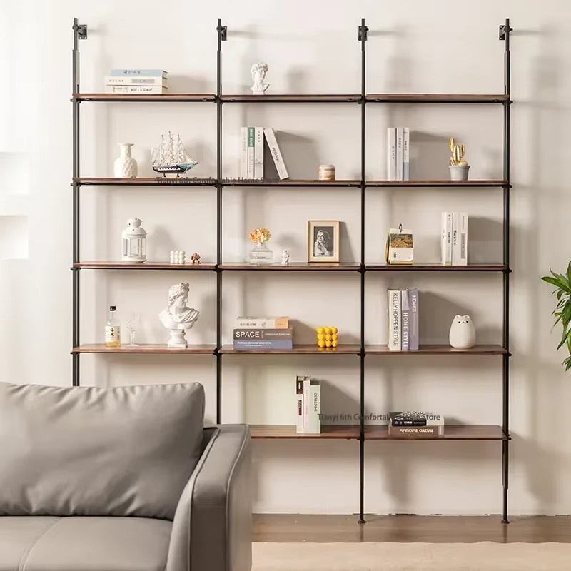OAKCIA Schwebendes Wandbücherregal in Braun mit minimalistischem Design für dein Wohnzimmer - Bild 3