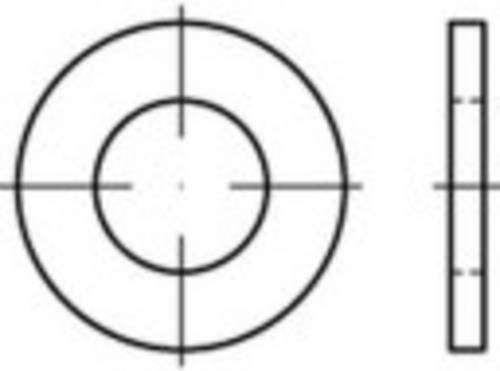 TOOLCRAFT Unterlegscheiben aus Edelstahl, 100 Stück, Durchmesser: 17 mm, Außendurchmesser: 30 mm - Bild 1