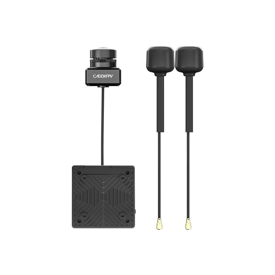 Walksnail Avatar HD Kit V2 VTX Dual Antennas Version mit Gyroflow und 32G für FPV Freestyle Drohnen in Schwarz - Bild 2
