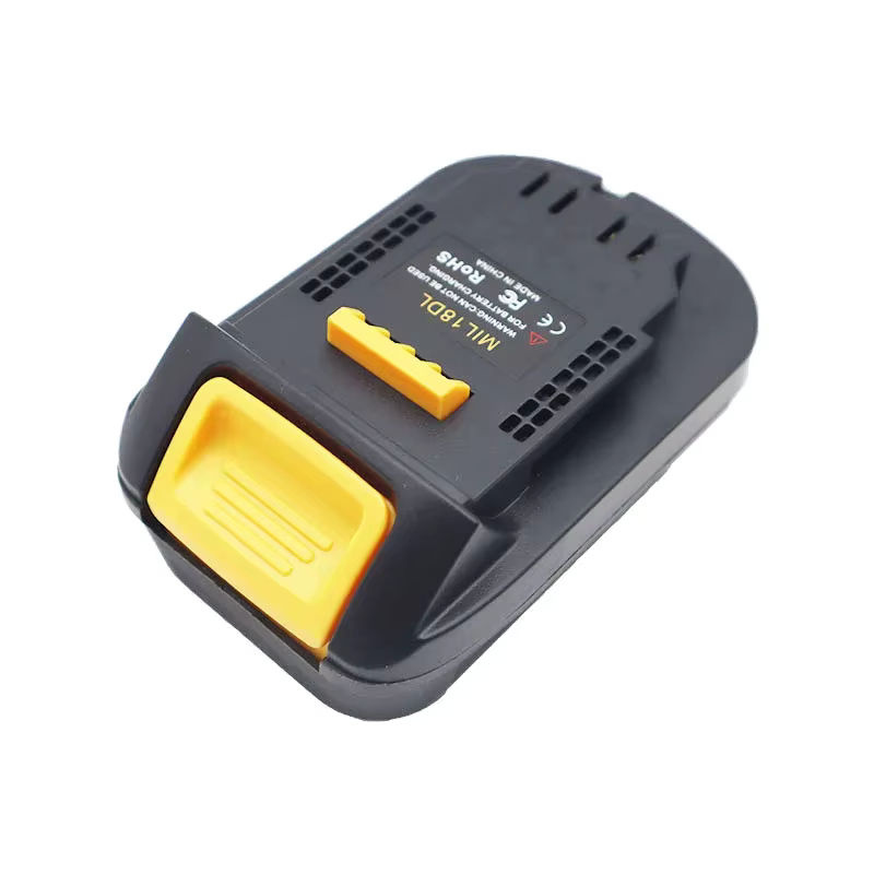 dawupine Adapter Konverter MIL18DL für Milwaukee 18V Li-Ion Akku und DeWalt 20V Maschinen wie DCF850 und DCD791 - Bild 3