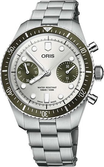 Oris Chronograph Divers Sixty Five, Automatik, Edelstahl, 40 mm, Unisex - Bild 1