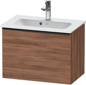 Duravit Waschtischunterschrank D-Neo Compact, wandhängend, Nuss Natur/Weiß, B: 61 cm, T: 37,2 cm, H: 44 cm - Bild 1
