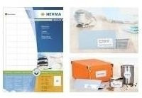Herma SuperPrint Universal-Etiketten weiß auf DIN A4, 3300 Stück, 100 Bogen, Breite: 2,54 cm, Höhe: 7,0 cm - Bild 1