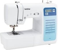 Brother Computer-Nähmaschine FS60XVM1 in Weiß und Blau mit Display und LED-Licht - Bild 1