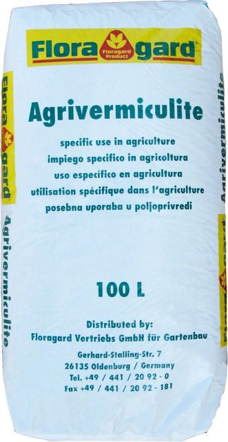 Floragard Vermiculite Mineral für Gartenbau und Pflanzenzucht 7 kg - Bild 1