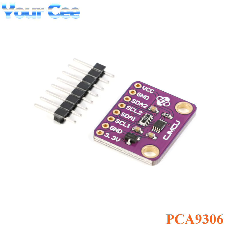 CJMCU-9306 PCA9306 Bidirektionaler I2C Level Translator IIC SMBus Spannungswandler Modul in Lila (10 Stück) - Bild 2
