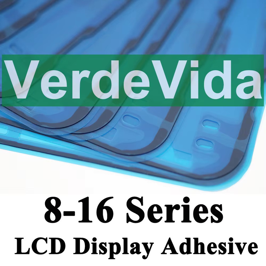 VerdeVida 3 Stück OEM Bildschirmanzeigekleber für iPhone 11 12 13 14 15 Pro Max Plus XS X LCD wasserdichter Kleber Aufkleber Rahmensiegel - Bild 3