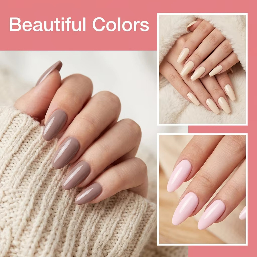 Hassleless Nagellack-Gel-Set, 6 Farben, glänzend - Bild 2