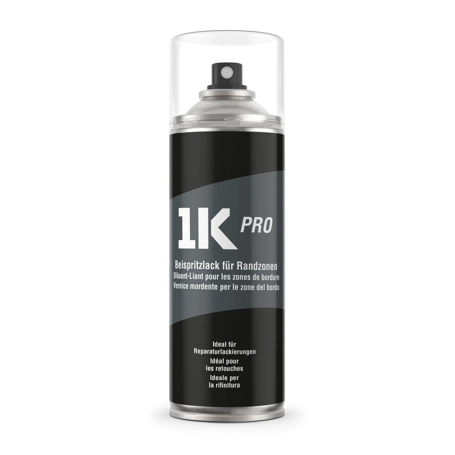 1K PRO COLORS Beispritzlack Spraydose Transparent Matt 400 ml - Bild 2