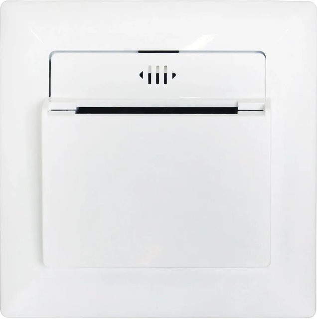 Günsan Visage Kartenschalter Hotelcard Schalter Weiß für den Einbau - Bild 1