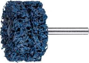 PFERD TOOLS POLICLEAN PCLZY Reinigungsvlies Blau Durchmesser: 50 mm, Schaft-Durchmesser: 6 mm für grobe Reinigungsarbeiten - Bild 1