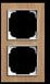 Busch-Jaeger Abdeckrahmen zwei Fach in Beige oder Braun IP20 2CKA001754A4888 - Bild 1