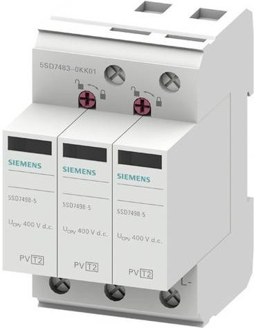Siemens Überspannungsableiter 5SD7483-0KK01 in Weiß - Bild 1