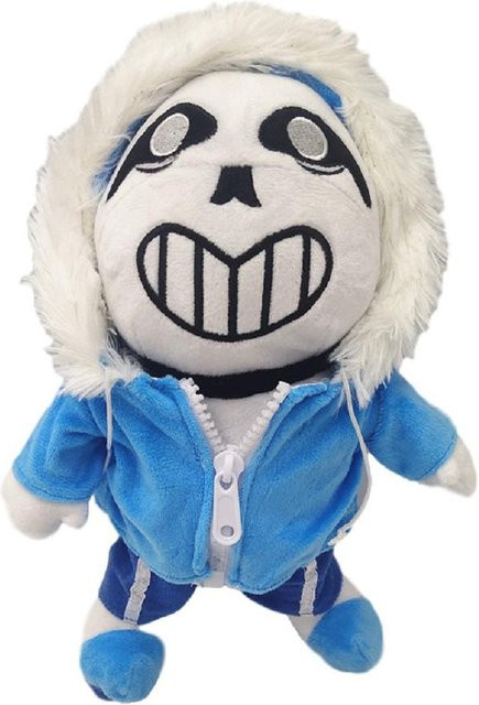 Yiran toy Undertale Sans Plüschpuppe, Plüschtiere, 20cm-30cm, ab 14 Jahre - Bild 1