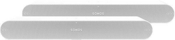 Sonos Ray Doppelpack Soundbar in Weiß mit optischem Anschluss