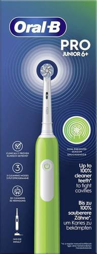 Oral-B Pro Junior Elektrische Kinderzahnbürste in Grün - Bild 2