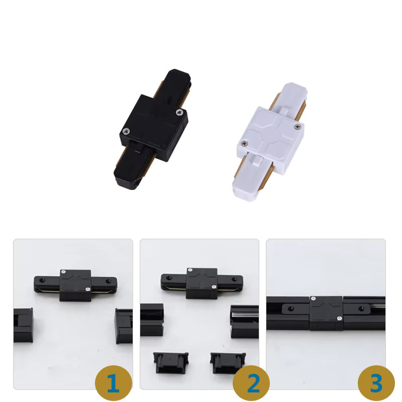 CHENBEN LED Deckenleuchte Set mit magnetischem Schienensystem und integrierten LED-Strahler, ultra dünne Oberflächenmontage, 50 mm - Bild 3
